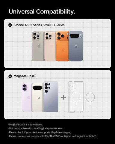 Spigen Essential Qi2 15W Hook Car Mount (Mag Fit) | EV15MAQ