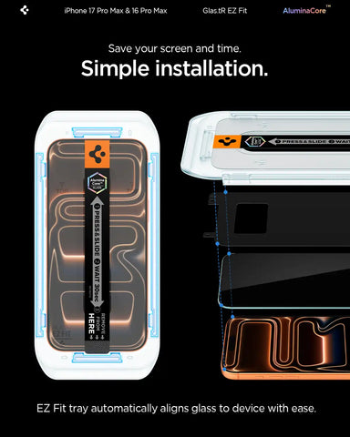 iPhone 16 Series - GLAS.tR EZ Fit | Sensor Protected