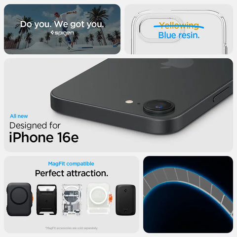 iPhone 16e Series - Liquid Crystal (Mag Fit)