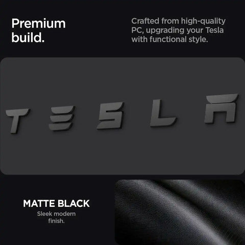 Tesla Series - Rear Emblem Logo Cover | TO322H