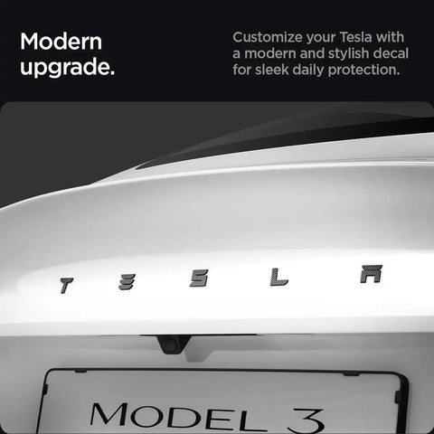 Tesla Series - Rear Emblem Logo Cover | TO322H