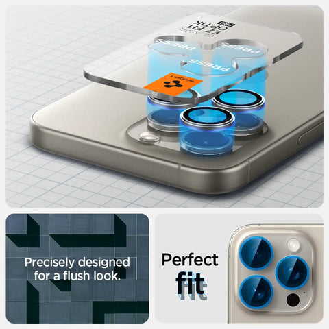 iPhone 15 Series - Optik Pro EZ Fit Lens Protector