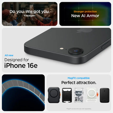 iPhone 16e Series - Tough Armor AI (Mag Fit)
