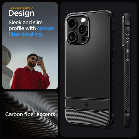 iPhone 15 Series - Rugged Armor (Mag Fit)