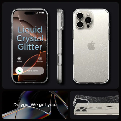 iPhone 16 Series - Liquid Crystal Glitter