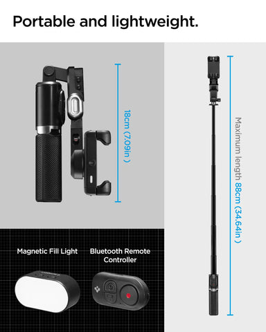 Gimbal Selfie Stick | S620W