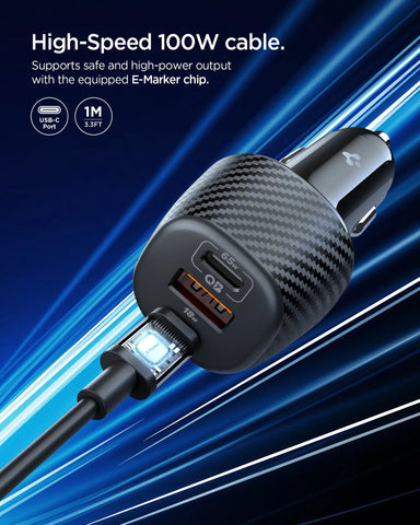ArcStation™  Essential 113W USB C Fast Car Charger | EV1133