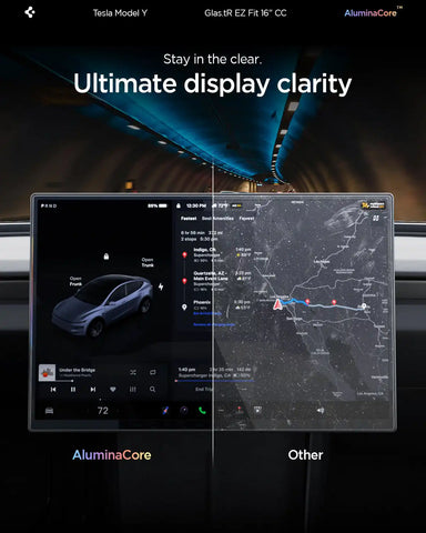 Tesla Series - Screen Protector GLAS.tR EZ Fit | 16 inch