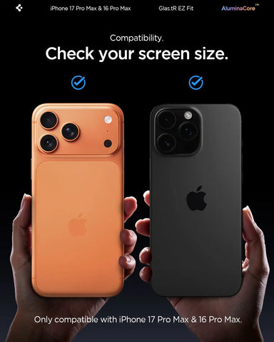 iPhone 16 Series - GLAS.tR EZ Fit | Sensor Protected