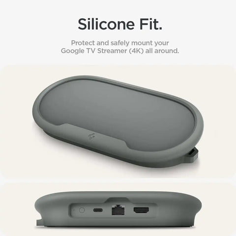 Google TV Streamer Mount (4K) Silicone Fit