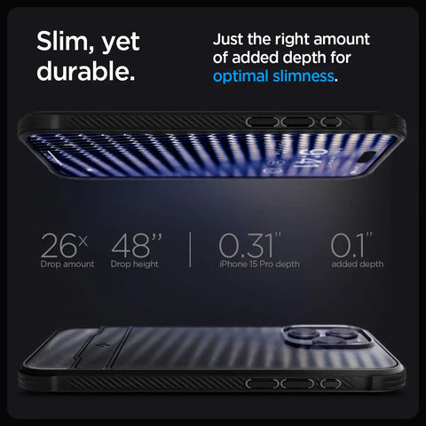 iPhone 15 Series - Rugged Armor (Mag Fit)