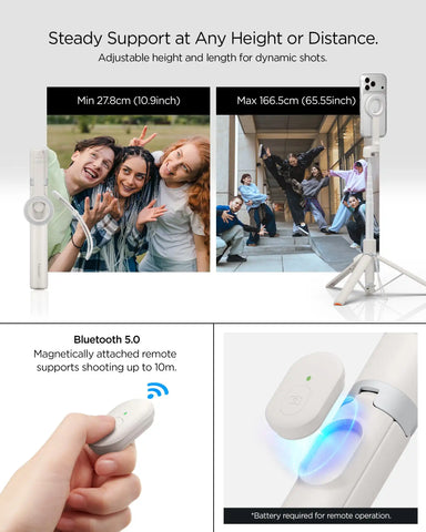 Tripod Selfie Stick (Mag Fit+) | S582W
