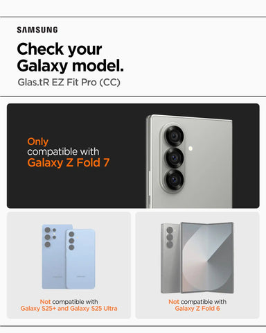 Galaxy Z Fold 7 Series - GLAS.tR EZ Fit Pro