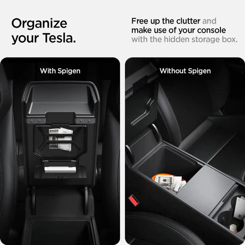 Tesla Series - Center Console Hidden Storage Box | TO221