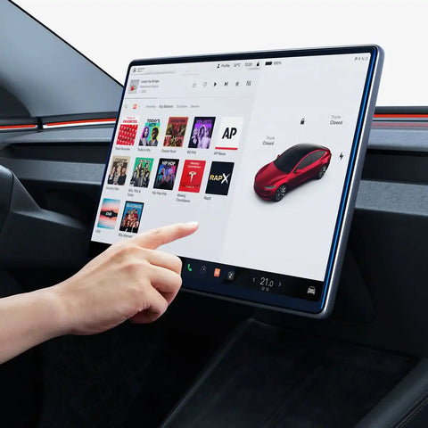 Tesla Series - Screen Protector GLAS.tR EZ Fit | 15 inch