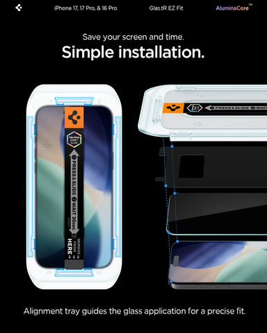 iPhone 17 Series - GLAS.tR EZ Fit | Sensor Protected