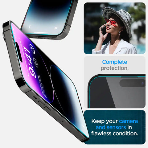 iPhone 14 Series - EZ Fit GLAS.tR | Sensor Protected
