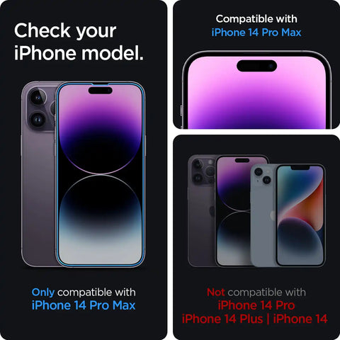 iPhone 14 Series - EZ Fit GLAS.tR | Sensor Protected