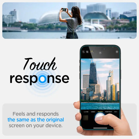 iPhone 14 Series - EZ Fit GLAS.tR | Sensor Protected