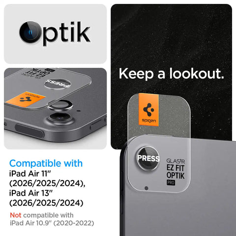 iPad Air Series - Optik Pro EZ Fit Lens Protector