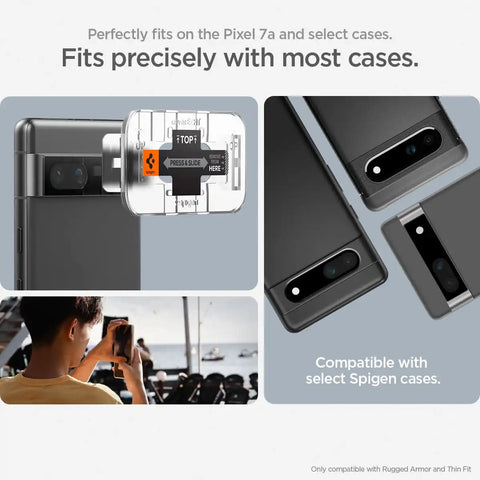 Pixel 7 Series - Optik EZ Fit Lens Protector