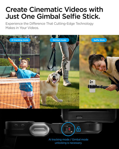 Gimbal Selfie Stick | S620W