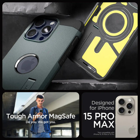 iPhone 15 Series - Tough Armor (Mag Fit)