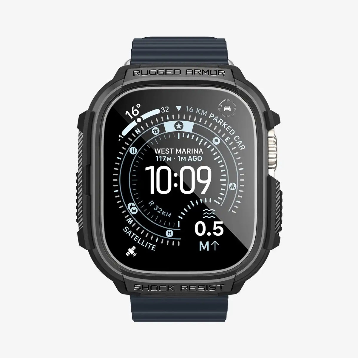 Apple Watch Series - Rugged Armor + Screen Protector
