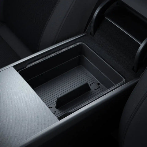 Tesla Series - Armrest Console Organizer Upper Tray | 2-Section