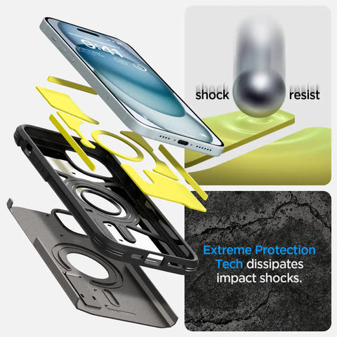 iPhone 15 Series - Tough Armor (Mag Fit)