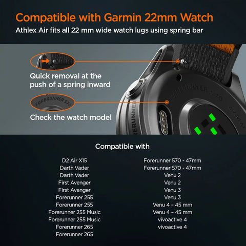 Garmin Watch Series - Athlex Air