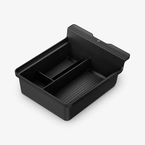 Tesla Series - Sliding Center Console Organizer Upper Tray | 4-Section