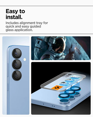 Galaxy S25 Series - Optik Pro EZ Fit Lens Protector