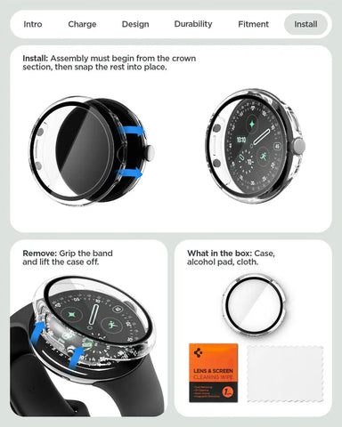 Pixel Watch 5 Series - Thin Fit 360