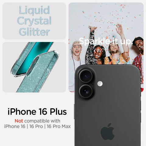 iPhone 16 Series - Liquid Crystal Glitter