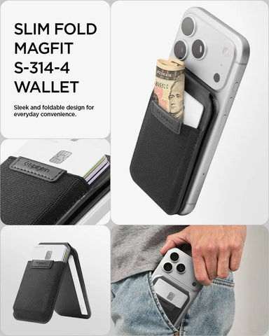 MagSafe Card Holder Slim Fold (Mag Fit) | S314-4