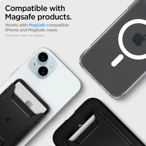 MagSafe Card Holder Rugged Armor | 3 Cards (Mag Fit)