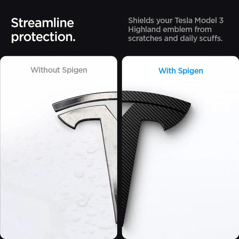 Tesla Series - Front Emblem Logo