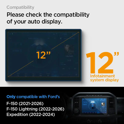 Ford Models - Screen Protector GLAS.tR SLIM | Anti-Glare