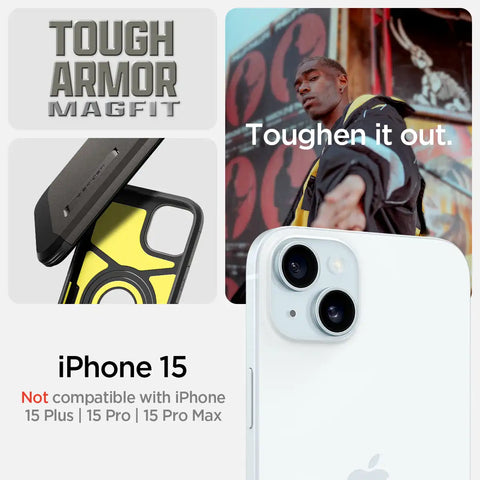 iPhone 15 Series - Tough Armor (Mag Fit)
