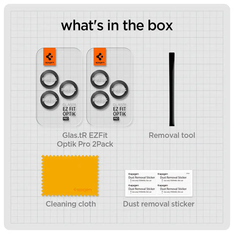 iPhone 14 Series - EZ Fit Optik Pro Lens Protector