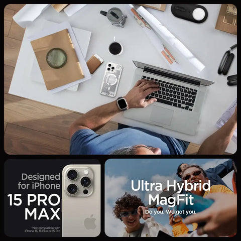 iPhone 15 Series - Ultra Hybrid Zero One (Mag Fit)