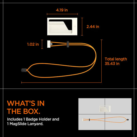 Badge Holder MagSlide