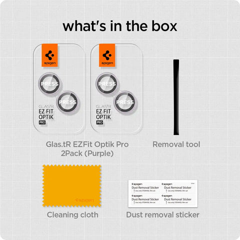 iPhone 15 Series - Optik Pro EZ Fit Lens Protector