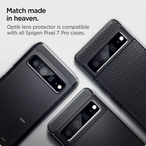 Pixel 7 Series - Optik EZ Fit Lens Protector