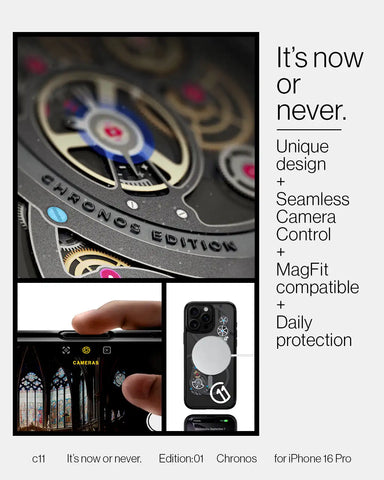 iPhone 16 Series - c11 Series Chronos Edition (Mag Fit)