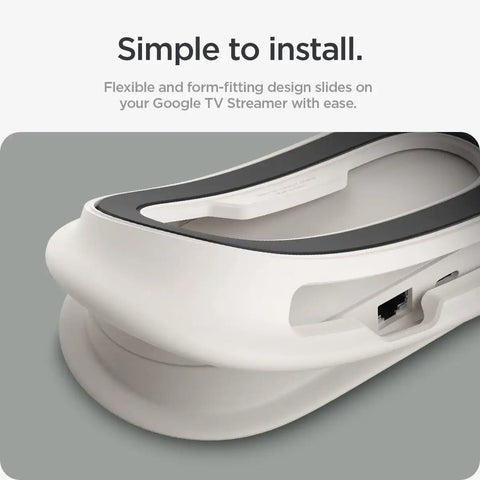 Google TV Streamer Mount (4K) Silicone Fit