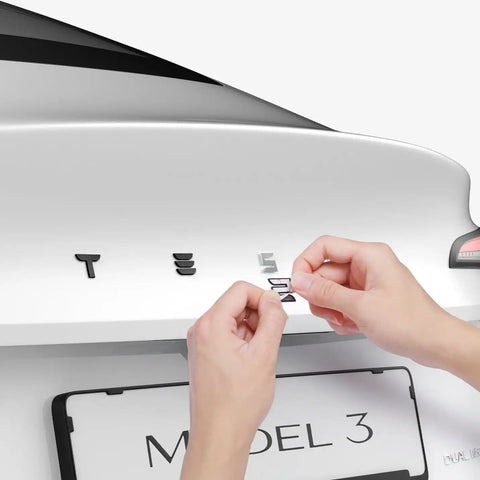 Tesla Series - Rear Emblem Logo Cover | TO322H