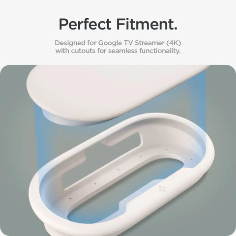 Google TV Streamer Mount (4K) Silicone Fit