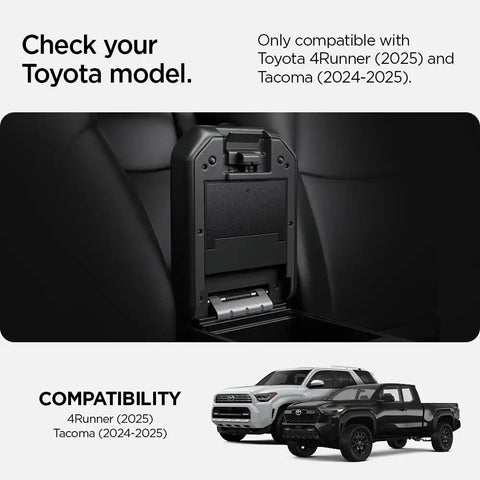 Toyota Series - Center Console Hidden Storage Box | TYO221